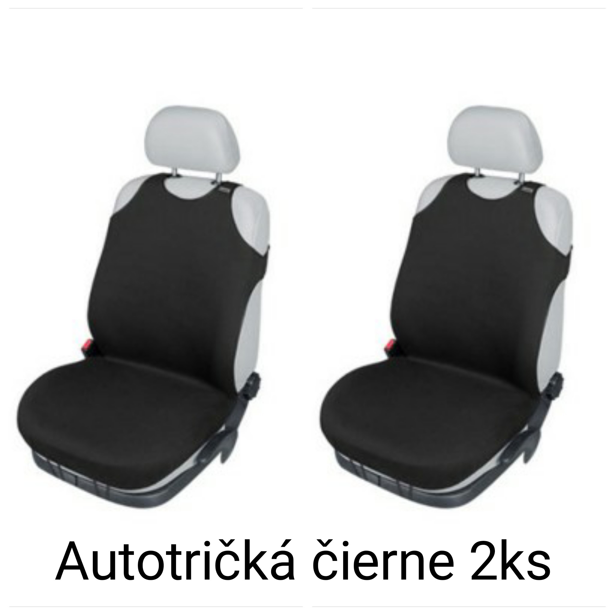 Autotričká čierne 2ks