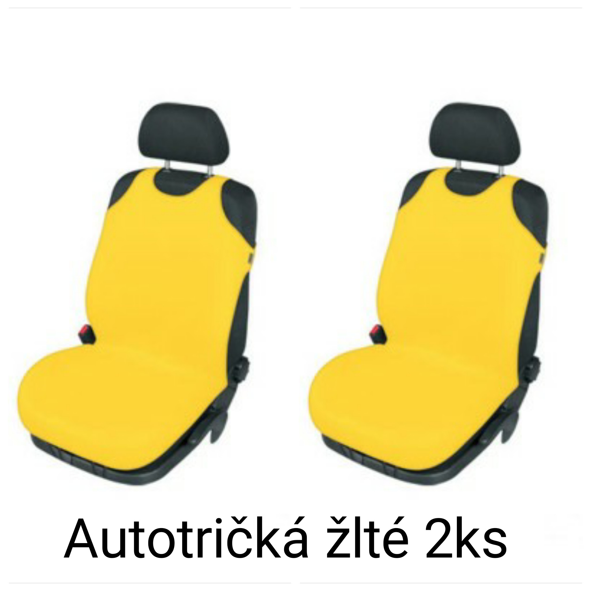 Autotričká žlté 2ks