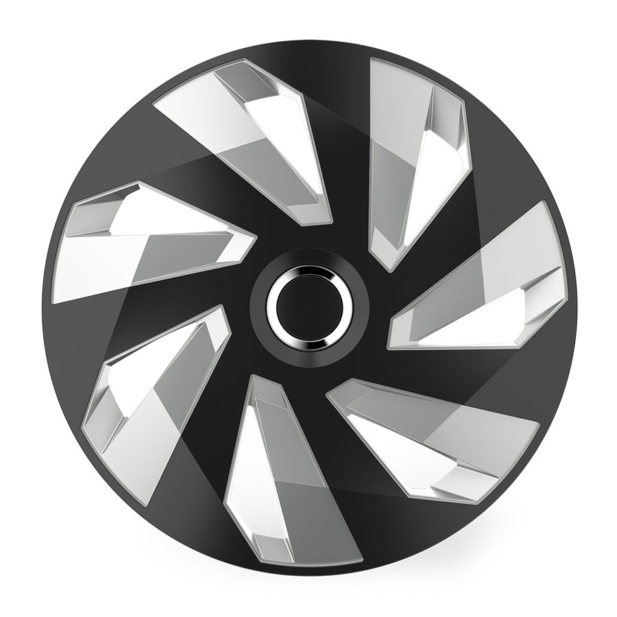 Puklice 15" Vector RC black and silver V
