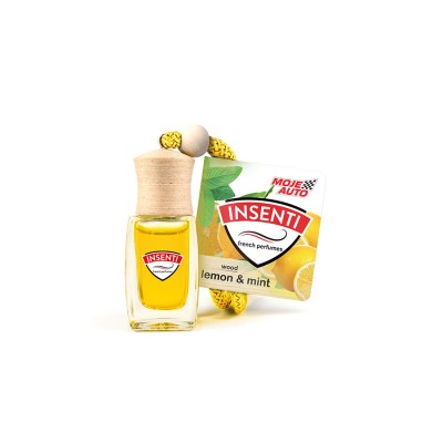 Osviežovač WOOD INSENTI Lemon&mint 8ml 15-106