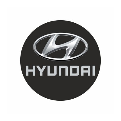 Samolepky na kolesá 4ks Hyundai 55mm - ZP046c